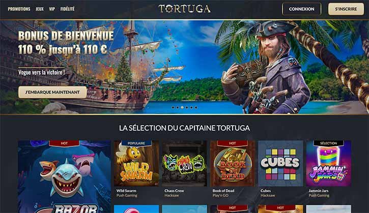 Découvrez Les Avantages du Tortuga Casino En Ligne en France
